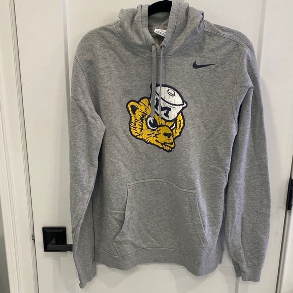 Nike Gray U of M Hoodie for Men - Picture 6 of 6